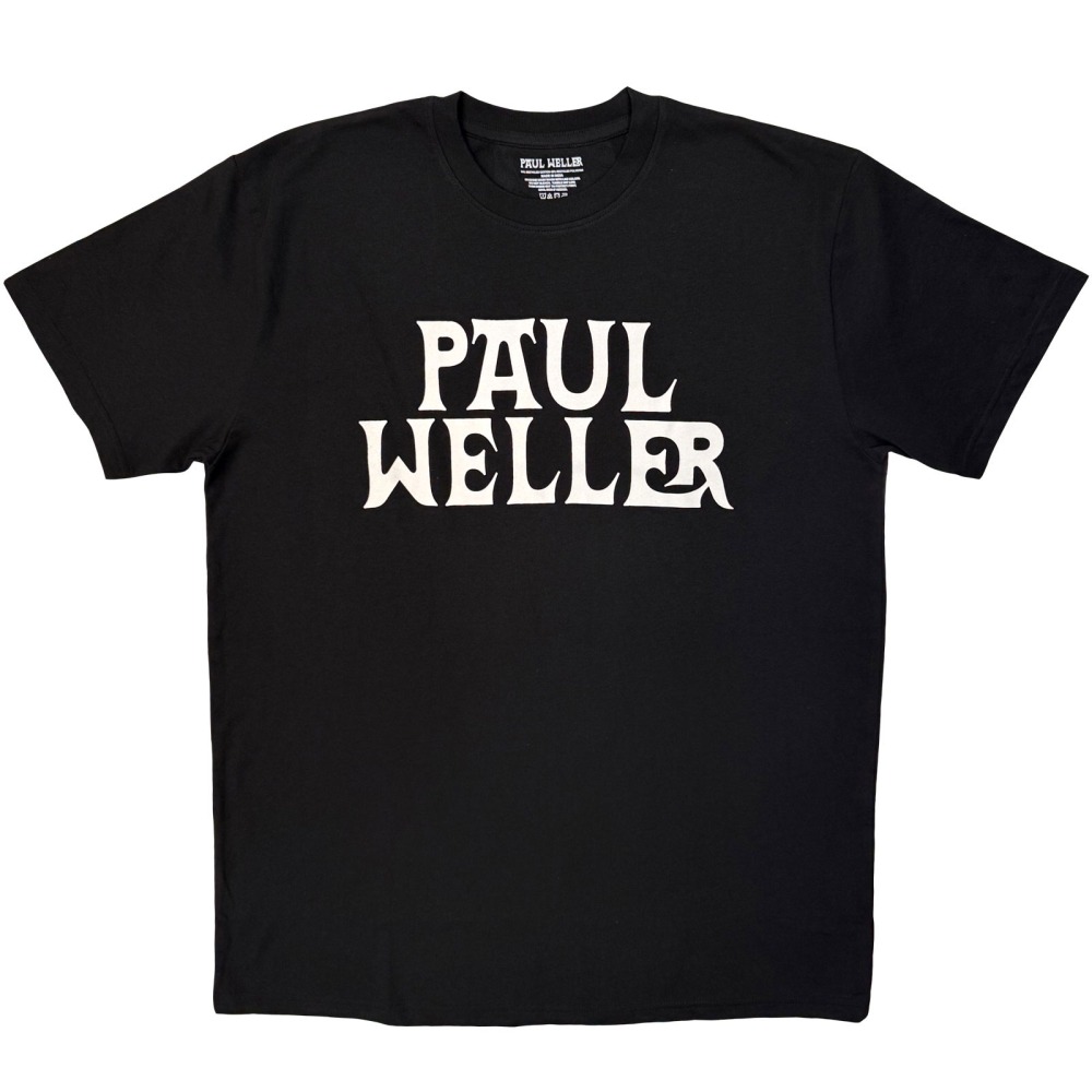 Paul Weller - Logo Mono Herren TShirt - Schwarz/Weiß